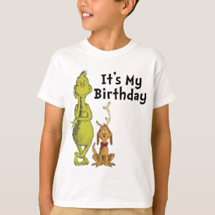 T-shirt Dr Seuss   Grinch Winter Birday