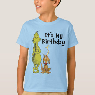 T-shirt Dr Seuss   Grinch Winter Birday