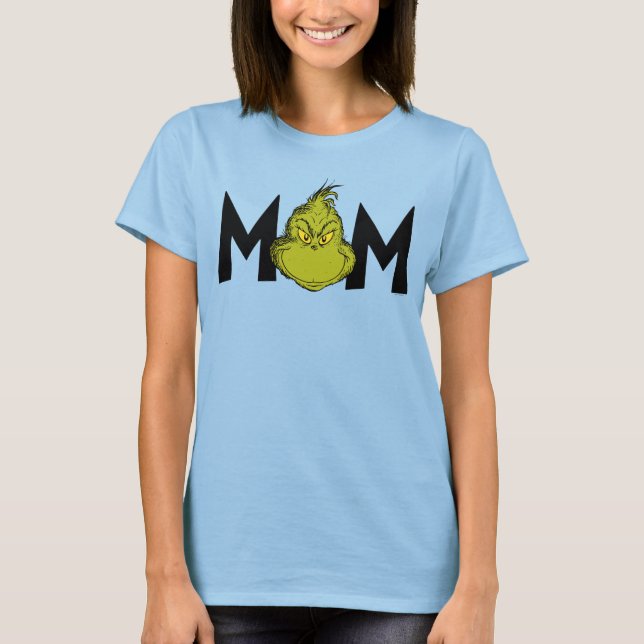 T-shirt Dr Seuss | Grinch Winter Birmingham Maman (Devant)