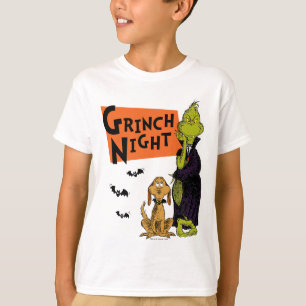T-shirt Dr Seuss   Hallowen Grinch Night Graphic