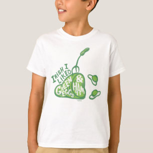 T-shirt Dr Seuss   Irlandais J'aimais les oeufs verts et l