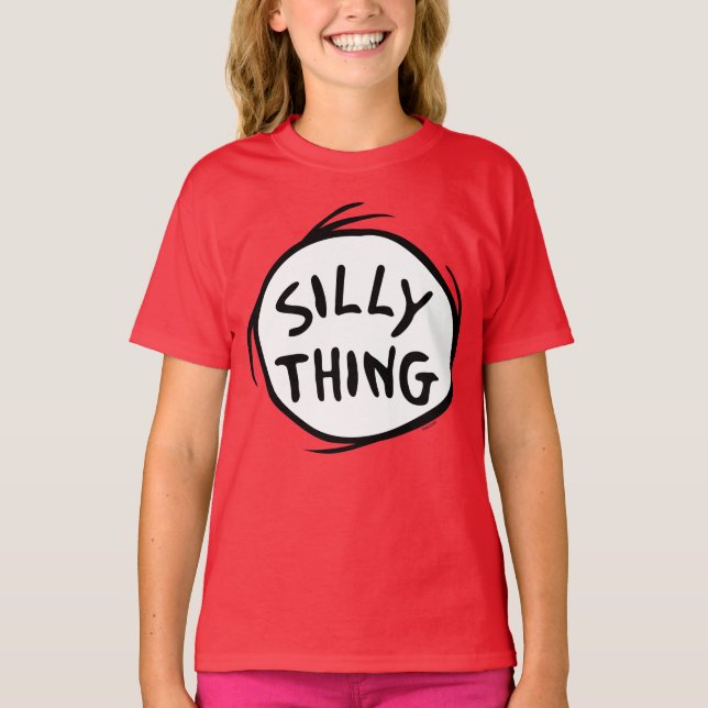 T-shirt Dr Seuss | La Chose Une Deux - La Chose Silly (Devant)