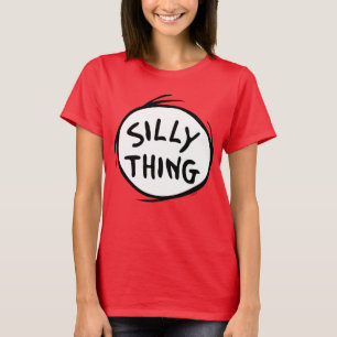 T-shirt Dr Seuss La Chose Une Deux - La Chose Silly