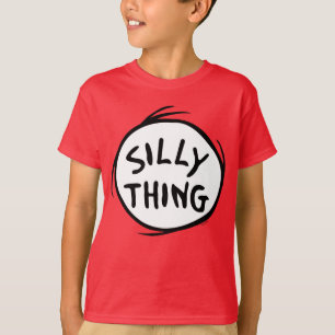 T-shirt Dr Seuss La Chose Une Deux - La Chose Silly