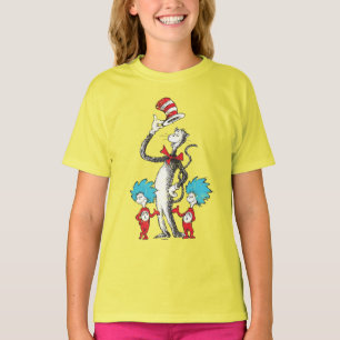 T-shirt Dr Seuss   Le Chat dans le Casquette, Chose 1 & Ch