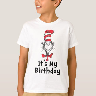 T-shirt Dr. Seuss Le Chat dans le Chapeau C'est mon annive