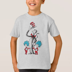 T-shirt Dr. Seuss Le Chat dans le Chapeau, Chose 1 et Ch