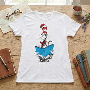 T-shirt Dr. Seuss Le Chat dans le Chapeau - Lecture