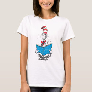 T-shirt Dr Seuss  Le Chat en Casquette - Lecture