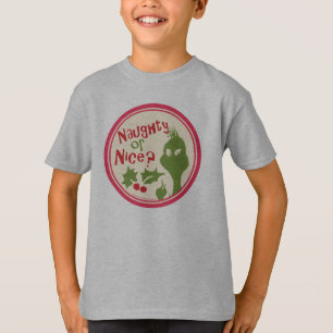 T-shirt Dr. Seuss   Le Grinch - Méchant ou Gentil ?