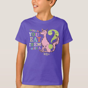 T-shirt Dr. Seuss   Les mangeriez-vous avec un renard ?