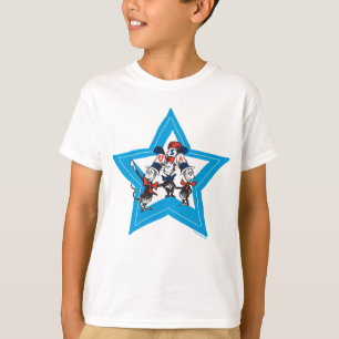 T-shirt Dr Seuss Little Cats USA Graphisme Casquette