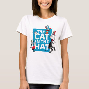 T-shirt Dr. Seuss   Logo du Chat dans le Chapeau - Personn