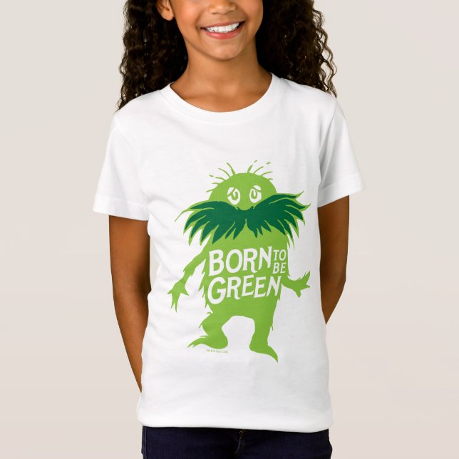 T-Shirt Dr. Seuss | Lorax - Né pour être vert (Devant)