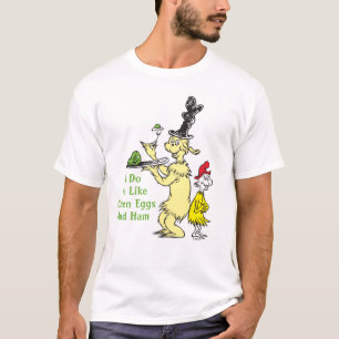 T-shirt Dr Seuss Oeufs verts et jambon Ami et Sam-I-Am