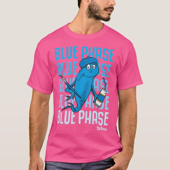 T-shirt Dr Seuss Phase bleue (Devant)
