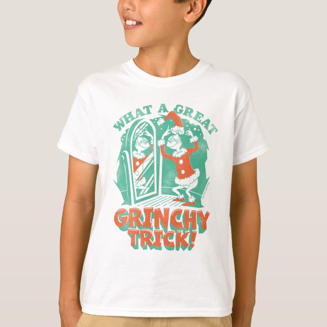 T-shirt Dr Seuss | Quelle belle petite queue de Grinchy ! (Devant)