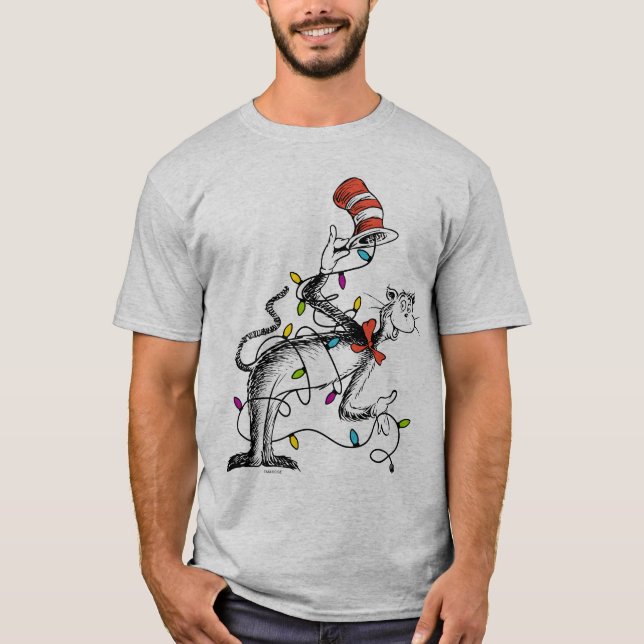 T-shirt Dr Seuss | The Grinch | Chat malicieux dans la Ha (Devant)