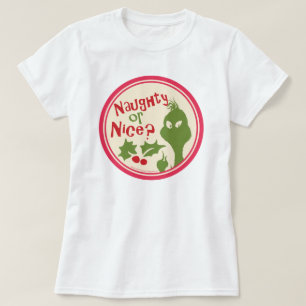 T-shirt Dr. Seuss The Grinch - Naughty or Nice?