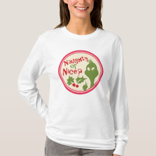 T-shirt Dr Seuss   The Grinch - Naughty ou Nice?