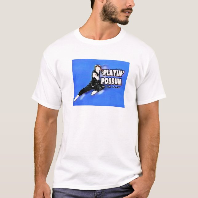 T-shirt Dr. Steve Brule Design d'opossum de Playin par (Devant)