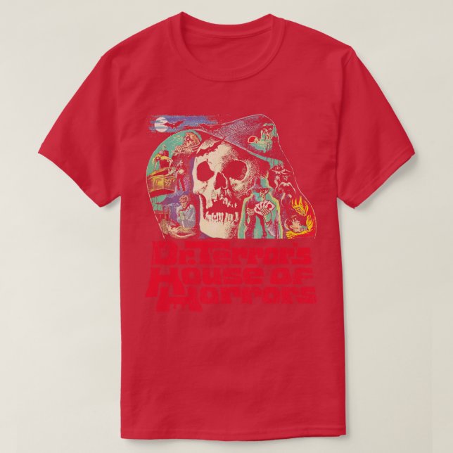 T-shirt Dr Terrors Maison des horreurs (Design devant)