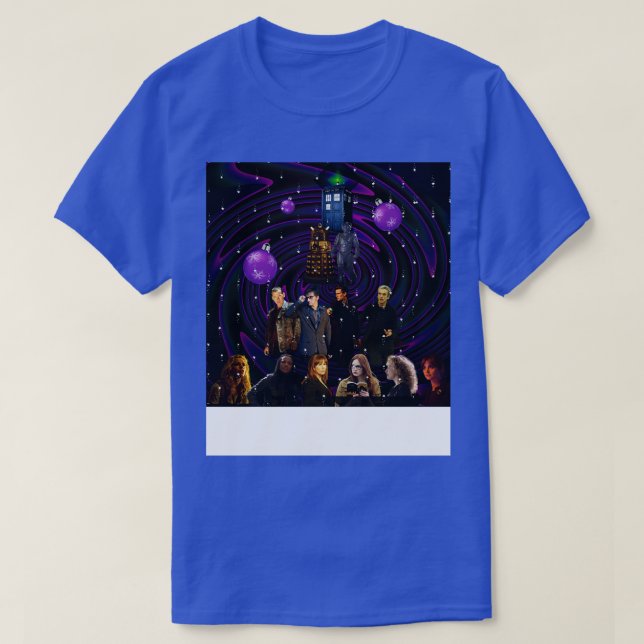 T-shirt Dr Who Design de Noël (Design devant)