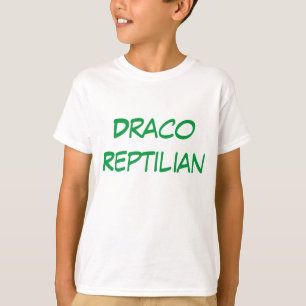 T-shirt draco reptilien