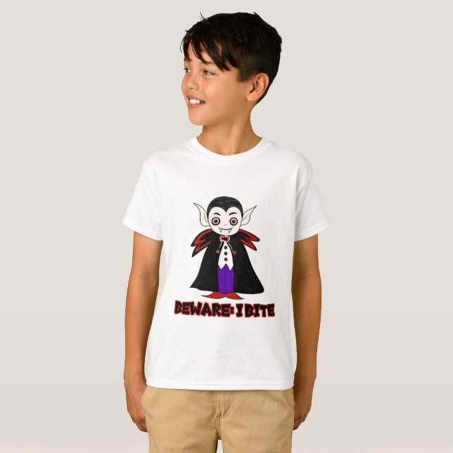 T-shirt Dracula (Devant entier)