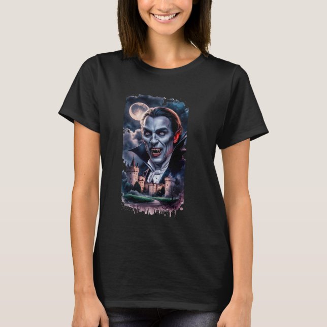 T-shirt Dracula Moon (Devant)