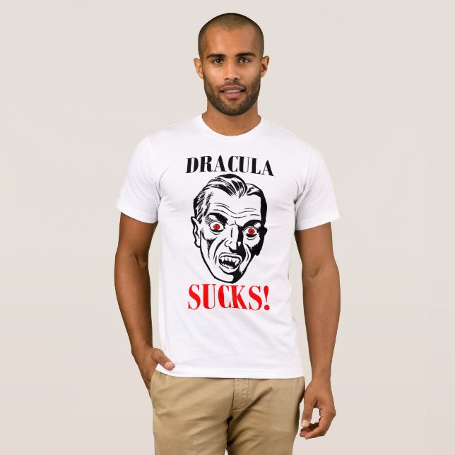T-SHIRT DRACULA SUCE ! (Devant entier)