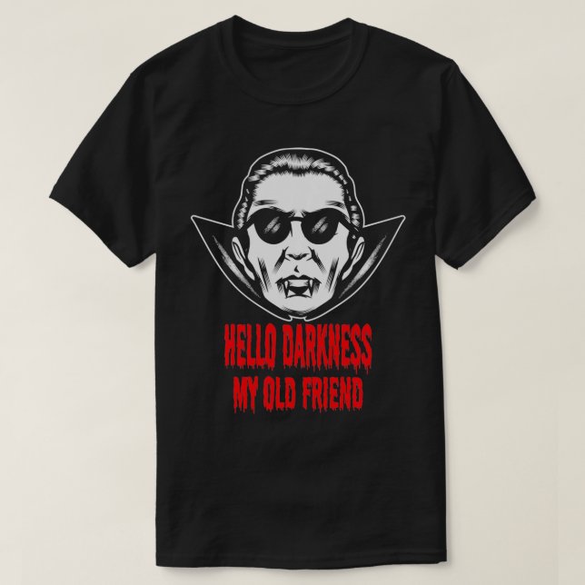 T-shirt Dracula Vampire Goth Gothique Halloween (Design devant)