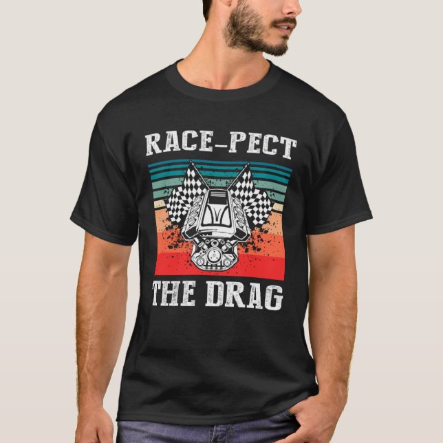 T-shirt Drag Boat Race for Drag Boat and Drag Boat Driver  (Devant)