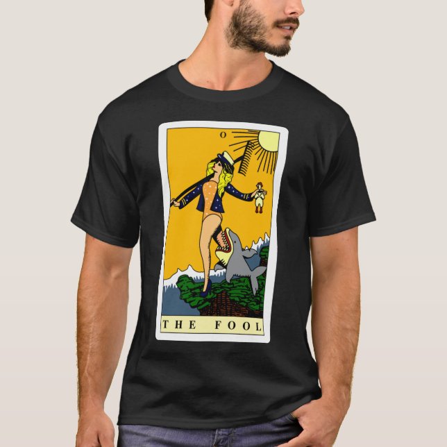T-shirt Drag Race Tarot Katya comme Le Fool Tri-Blend T-Sh (Devant)
