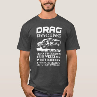 T-shirt Drag Racing Amis surchargés