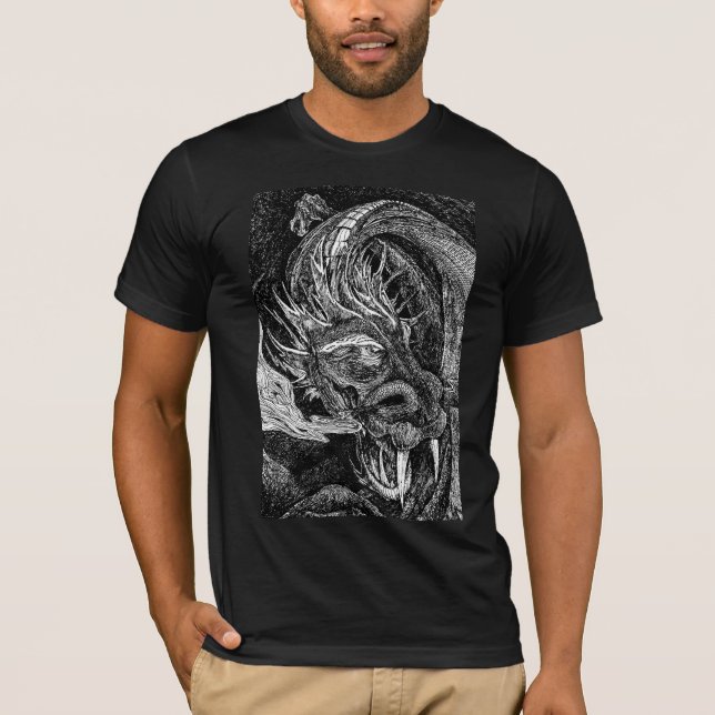 T-shirt dragon (Devant)