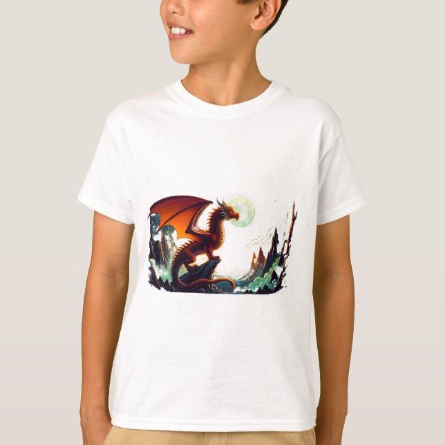 T-shirt dragon (Devant)