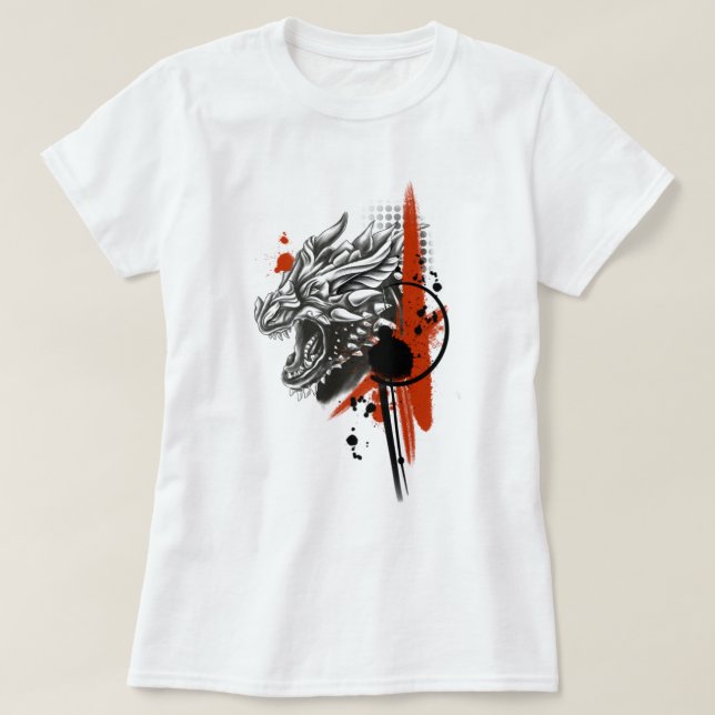 T-shirt Dragon (Design devant)