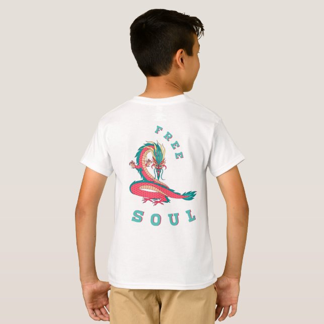 T-shirt Dragon (Dos entier)
