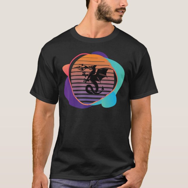 T-shirt dragon (Devant)