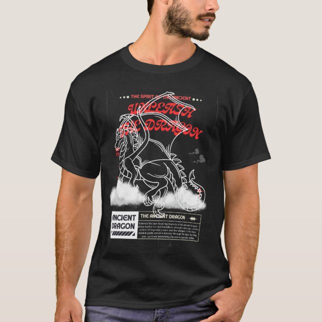 T-shirt dragon (Devant)
