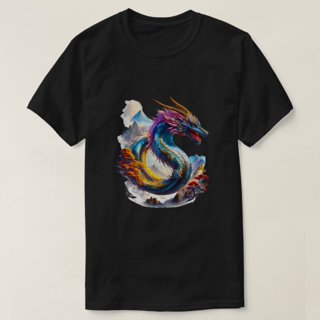 T-shirt Dragon 01 (Design devant)