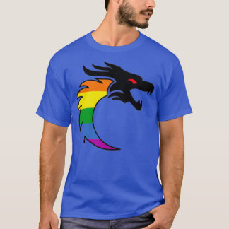 T-shirt Dragon à drapeau de fierté