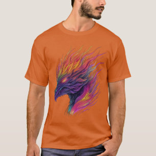 T-shirt Dragon à flamme spectrale