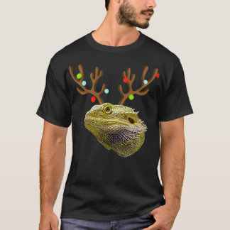 T-shirt Dragon à oreilles horrible ornement de Noël drôle
