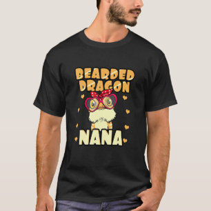 T-shirt Dragon à oreilles Nana Pogona Reptile Nana Mères D