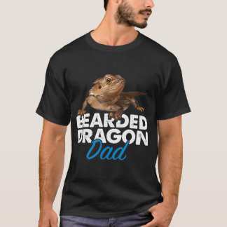 T-shirt Dragon à oreilles Papa Pet Reptile Lizard Propriét