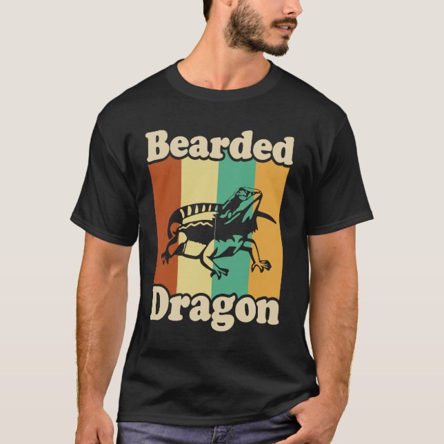 T-shirt Dragon à tête (Devant)