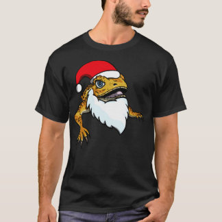 T-shirt Dragon à tête père Noël