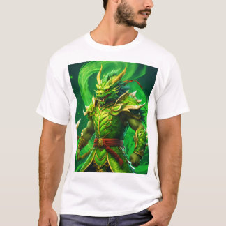 T-shirt Dragon Aquarelle Whimsical